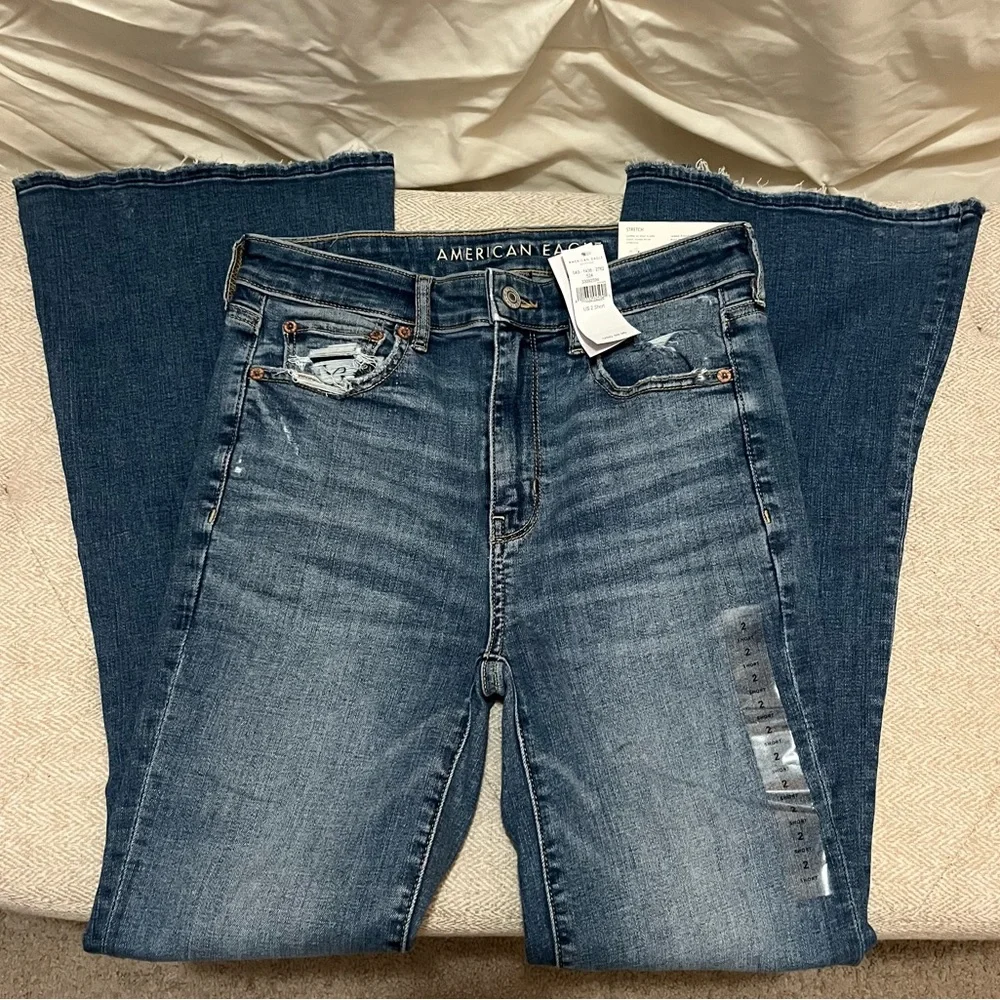 American Eagle Outfitters Wide Leg Jeans - Picture 2 of 9